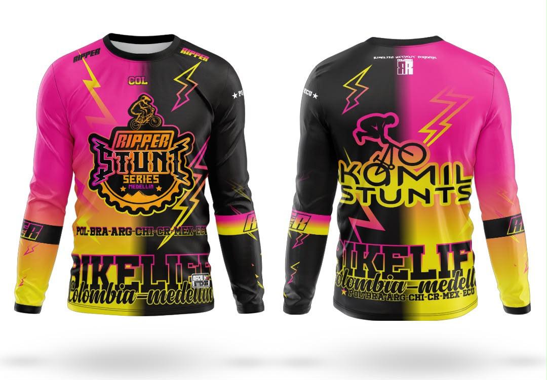 JERSEY OFICIAL RIPPER STUNT SERIES MULTICOLOR