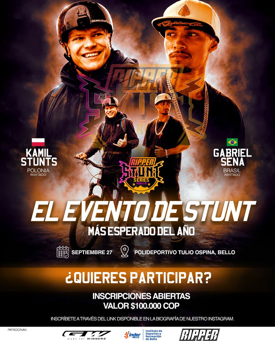 Inscripción Competidor - Ripper Stunt Series